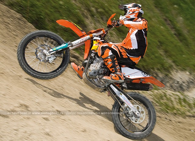 KTM 
250 SX-F (2009) в деле